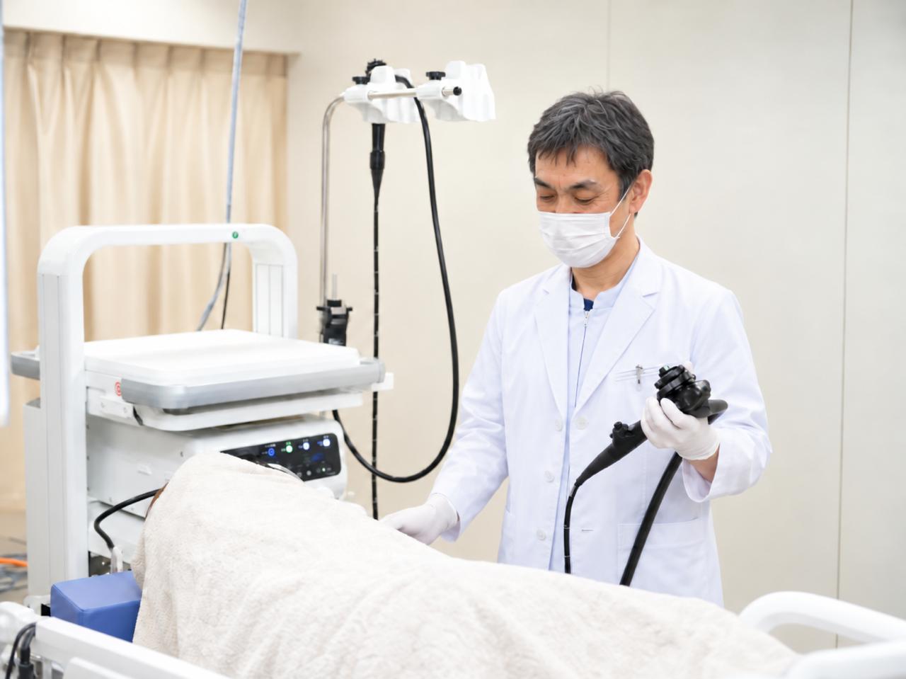 内視鏡検査の様子