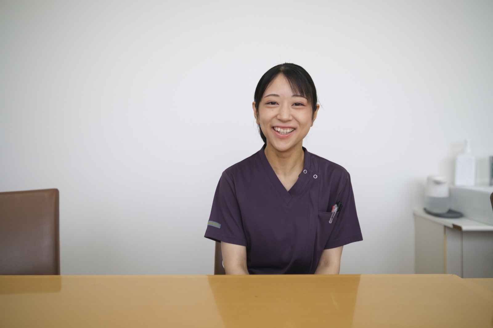 看護師のOさんのインタビュー写真